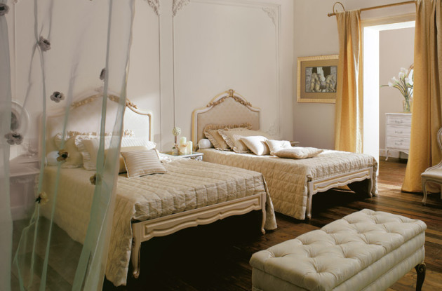 Фото: комната для двоих детей в классическом стиле