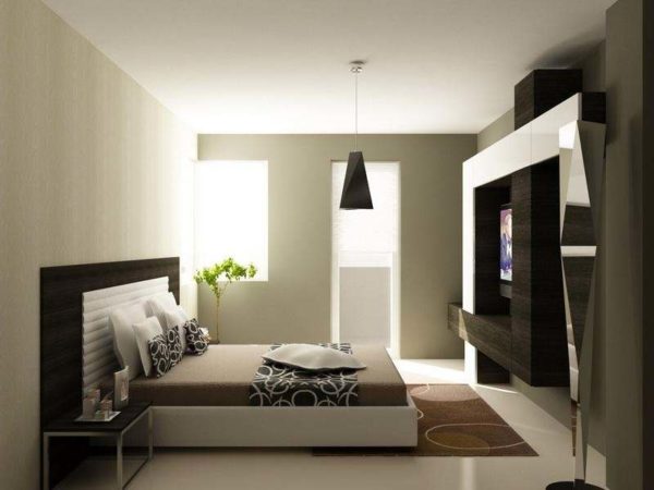 Минимализм в дизайне спальни